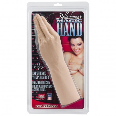 Кисть телесная Belladonna's Magic Hand White - 30 см.