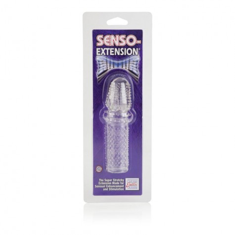 Насадка-удлинитель на пенис Senso Extension - 14 см.